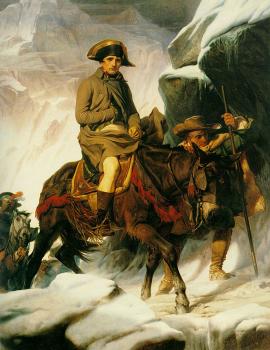 保羅 德拉羅什 napolean crossing the alps